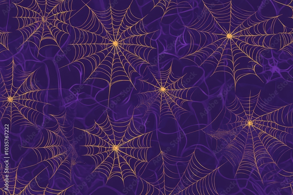 Abstract Spider Webs. AI generated illustration. Abstract Spider Webs. AI generated illustration.