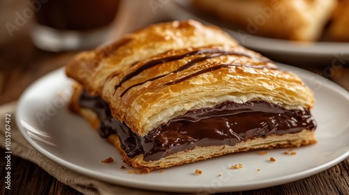 Chocolate Puff Pastry.