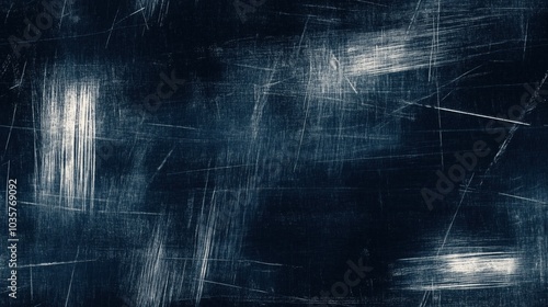 Distressed blue overlay with a random pattern and gradient background, creating a textured and weathered look. Perfect for adding depth to designs, banners, or wallpapers. 