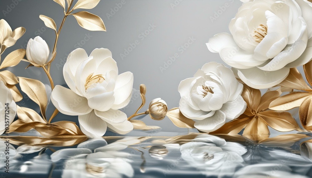 white flowers on a white background white flowers on a white background