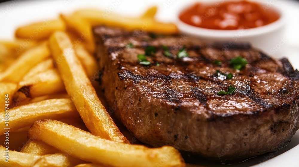 Steak & Fries. Steak & Fries.