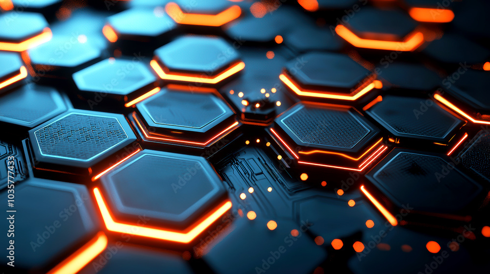 3D-rendered AI network shielded by hexagonal firewalls and safety protocols, abstract tech background, AI security, protection system 3D-rendered AI network shielded by hexagonal firewalls and safety protocols, abstract tech background, AI security, protection system