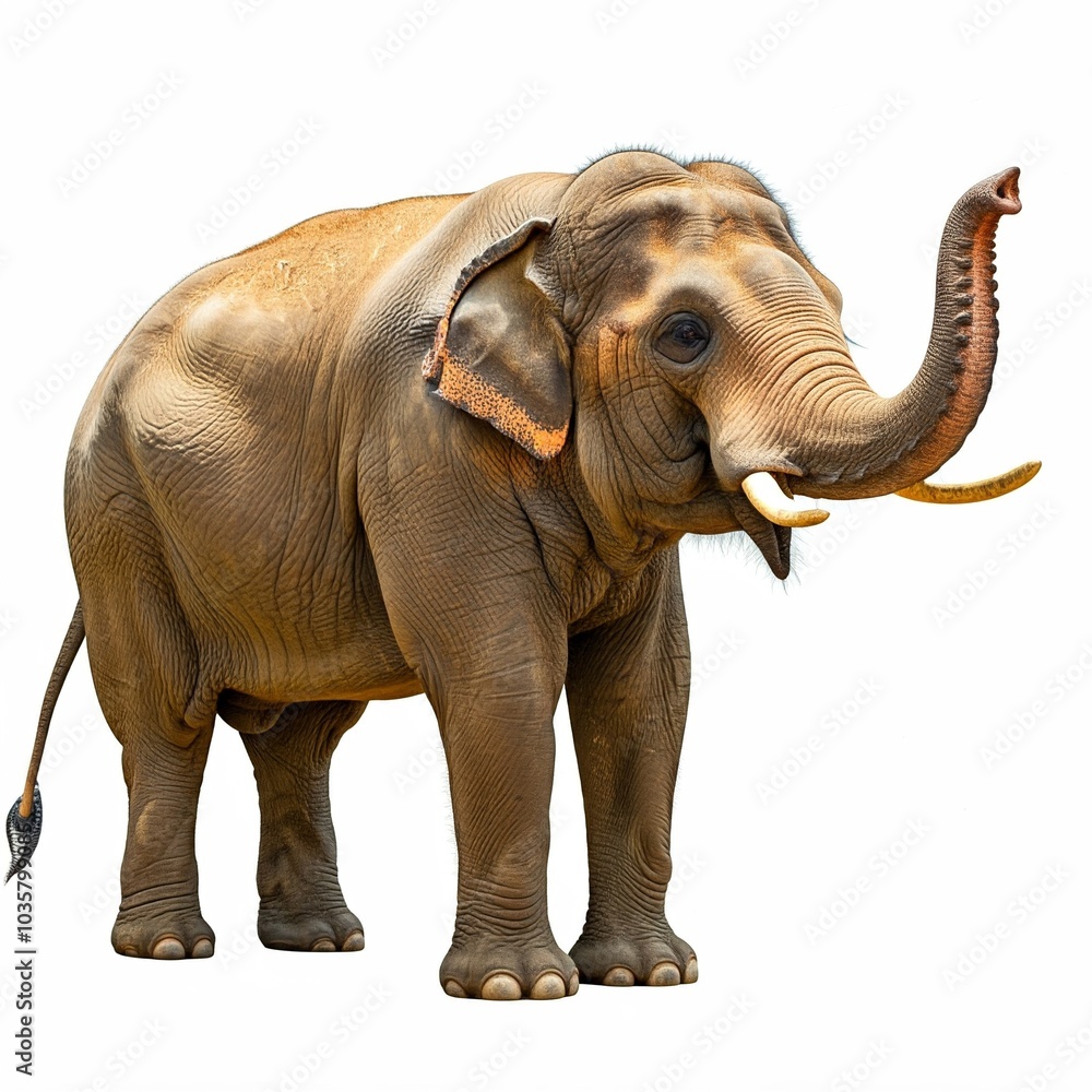 Obraz premium elephant isolated on white