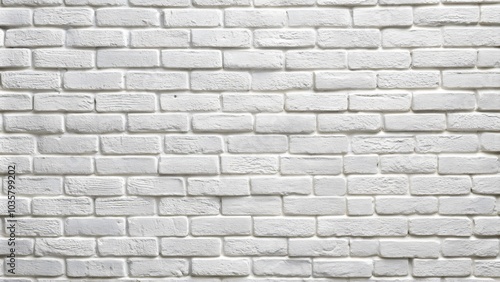 White Brick wall texture