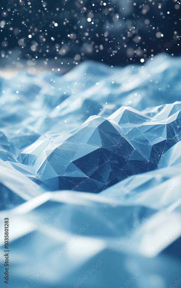 cubes on blue background cubes on blue background