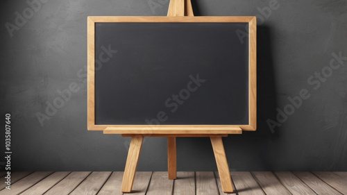 blackboard with chalk