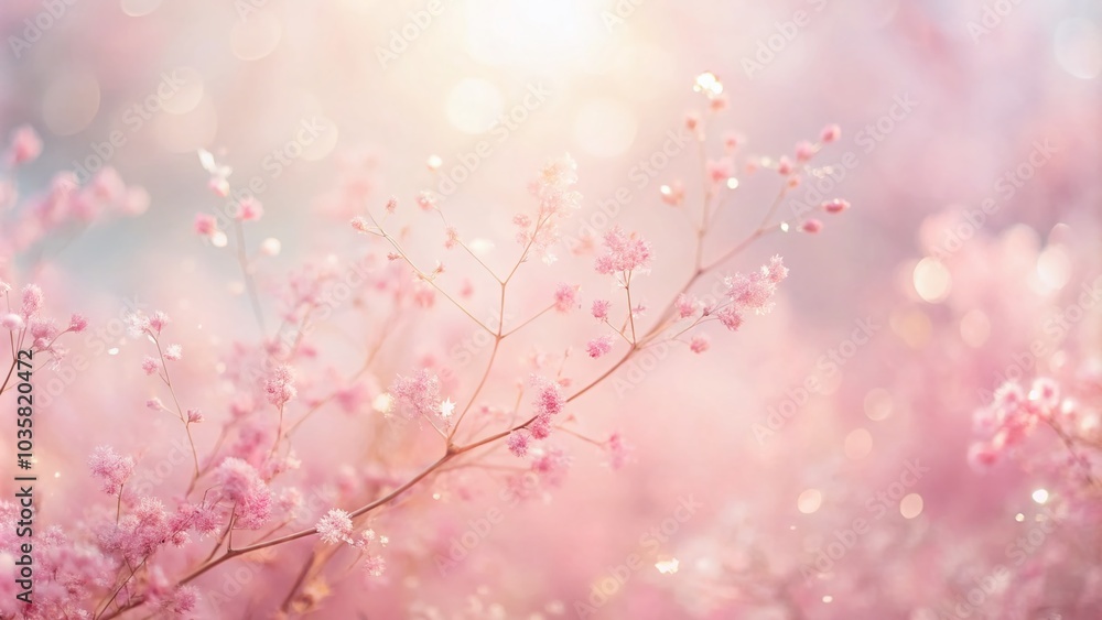 Fototapeta premium Soft Pastel Pink Backdrop with Delicate Grainy Texture for Elegant Conceptual Photography