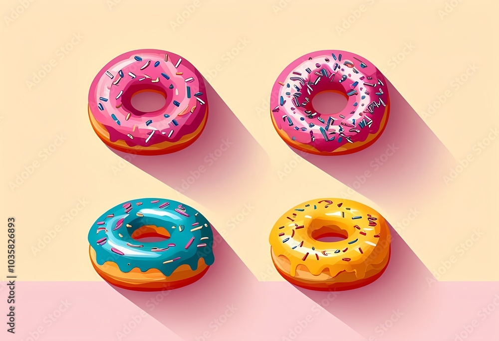 Fototapeta premium donut
