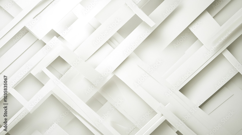 Abstract White Geometric Pattern Background Modern Design Architecture Minimalist Abstract White Geometric Pattern Background Modern Design Architecture Minimalist