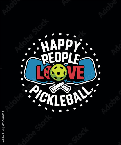 Pickleball T-shirt Design