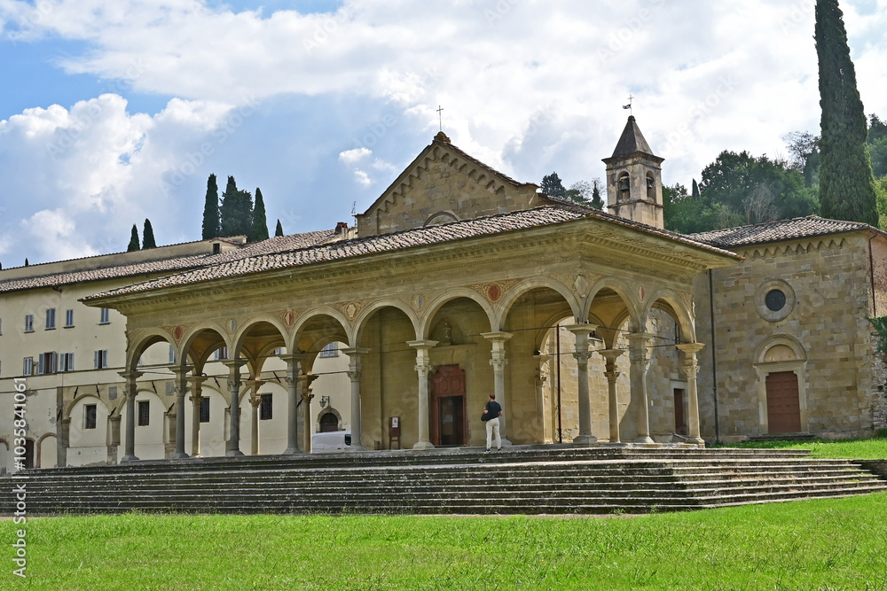 Fototapeta premium La chiesa di Santa Maria delle Grazie - Arezzo, Toscana