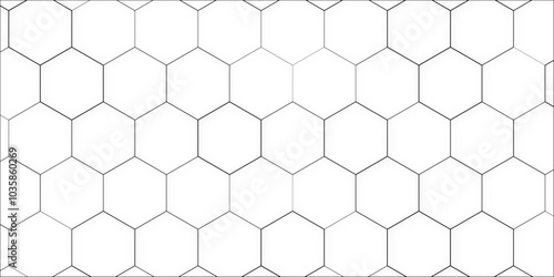 Texture bee comb grid. Flat vector illustration isolated on white background. Honeycomb pattern with hexagon mesh. 