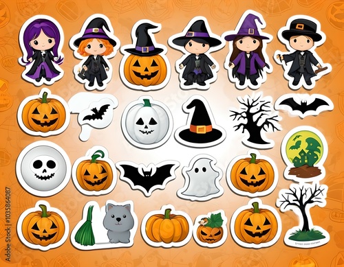 halloween stickers