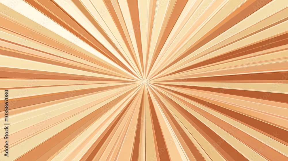 Obraz premium Abstract background with radiating lines in shades of brown.
