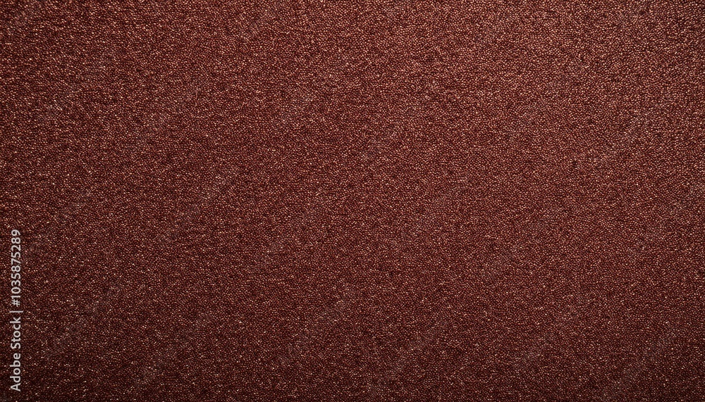 Fototapeta premium Dark brown gritty sandpaper texture, background