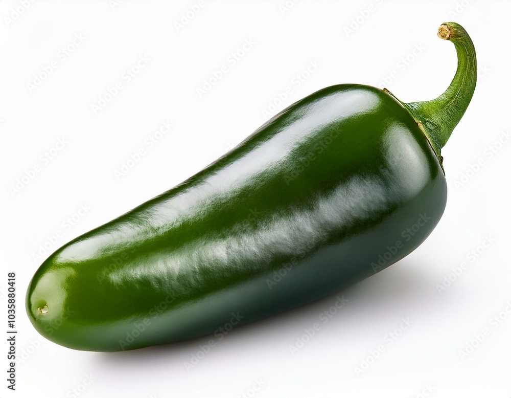 jalapeno pepper isolated object white background jalapeno pepper isolated object white background