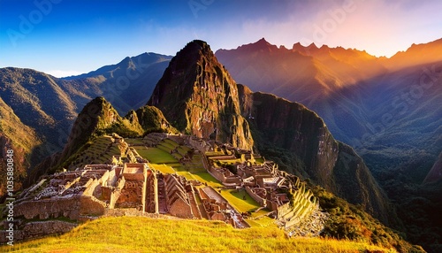 machu pichu sunrise