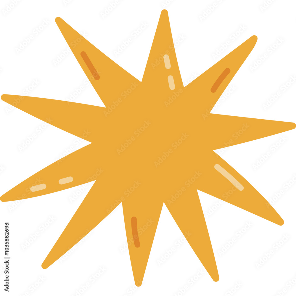 Groovy cartoon ten pointed star in Y2k aesthetic. Retro simple star as symbol of 90s and 00s. Trendy funky star for decoration, design, poster, social media. Hand drawn clipart isolated on white. Groovy cartoon ten pointed star in Y2k aesthetic. Retro simple star as symbol of 90s and 00s. Trendy funky star for decoration, design, poster, social media. Hand drawn clipart isolated on white.