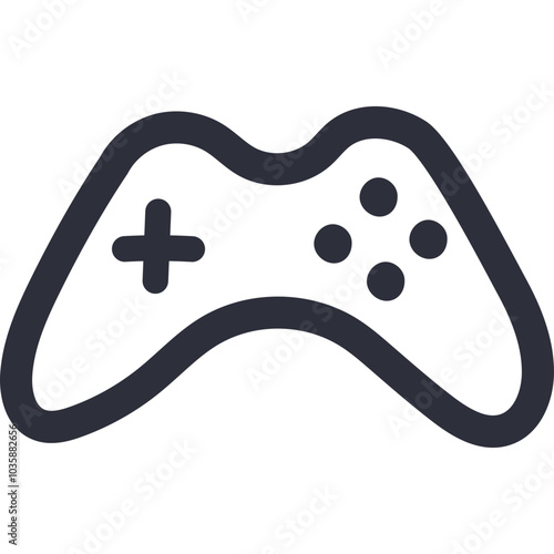 Cute simple icon of tv box with hand drawn line. Symbol of entertainment, TV set top box. Network and Internet of things sign