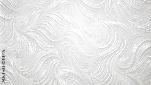 Abstract textured pattern with flowing waves on a white background, ideal for design projects