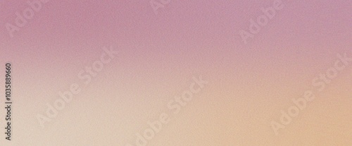 Deep Peach, Light Mauve Colorful grainy color gradient background glowing noise texture cover header poster design