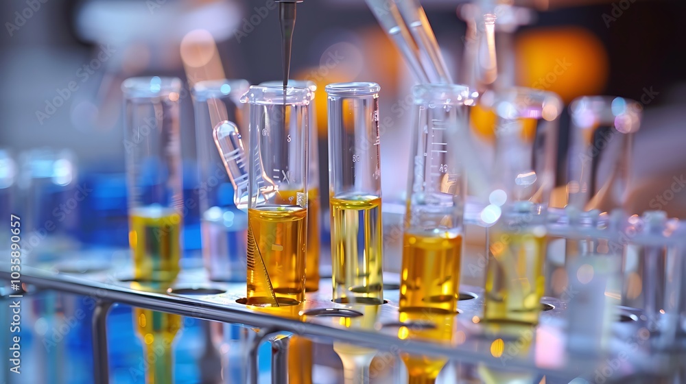 Macro shot of scientific lab tools with incredible precision, photographed in sharp and clear detail Macro shot of scientific lab tools with incredible precision, photographed in sharp and clear detail