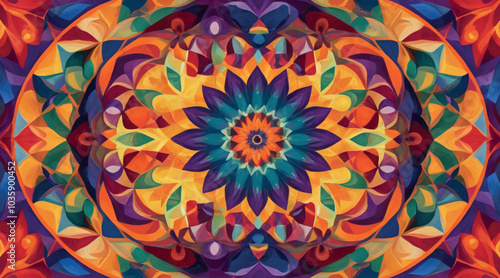 mesmerizing dance of colors – red, orange, yellow, green, blue, and purple
