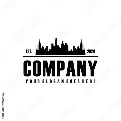 city logo , building logo vector