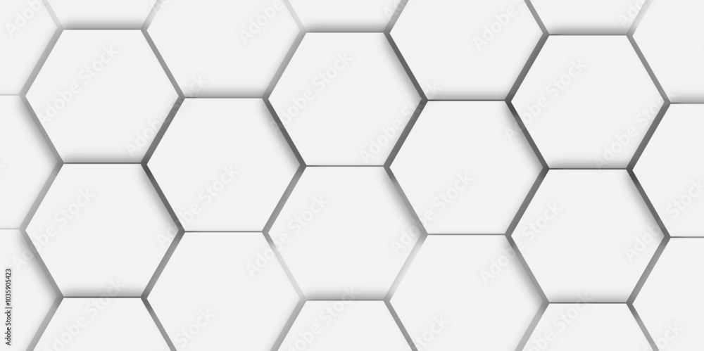 Abstract white background with hexagon and hexagonal background. vector abstract pattern with hexagonal white and gray technology line paper background. Luxury honeycomb grid White Pattern. Abstract white background with hexagon and hexagonal background. vector abstract pattern with hexagonal white and gray technology line paper background. Luxury honeycomb grid White Pattern.