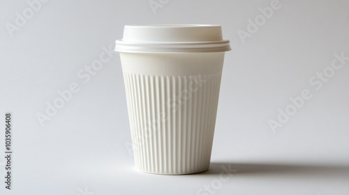 Wallpaper Mural White Paper Coffee Cup Mockup  Disposable Cup for Branding  Beverage Packaging Design Torontodigital.ca