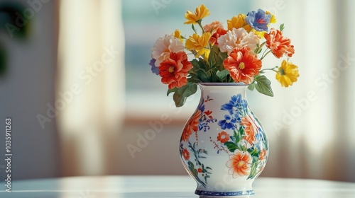 Wallpaper Mural tulips in vase Torontodigital.ca