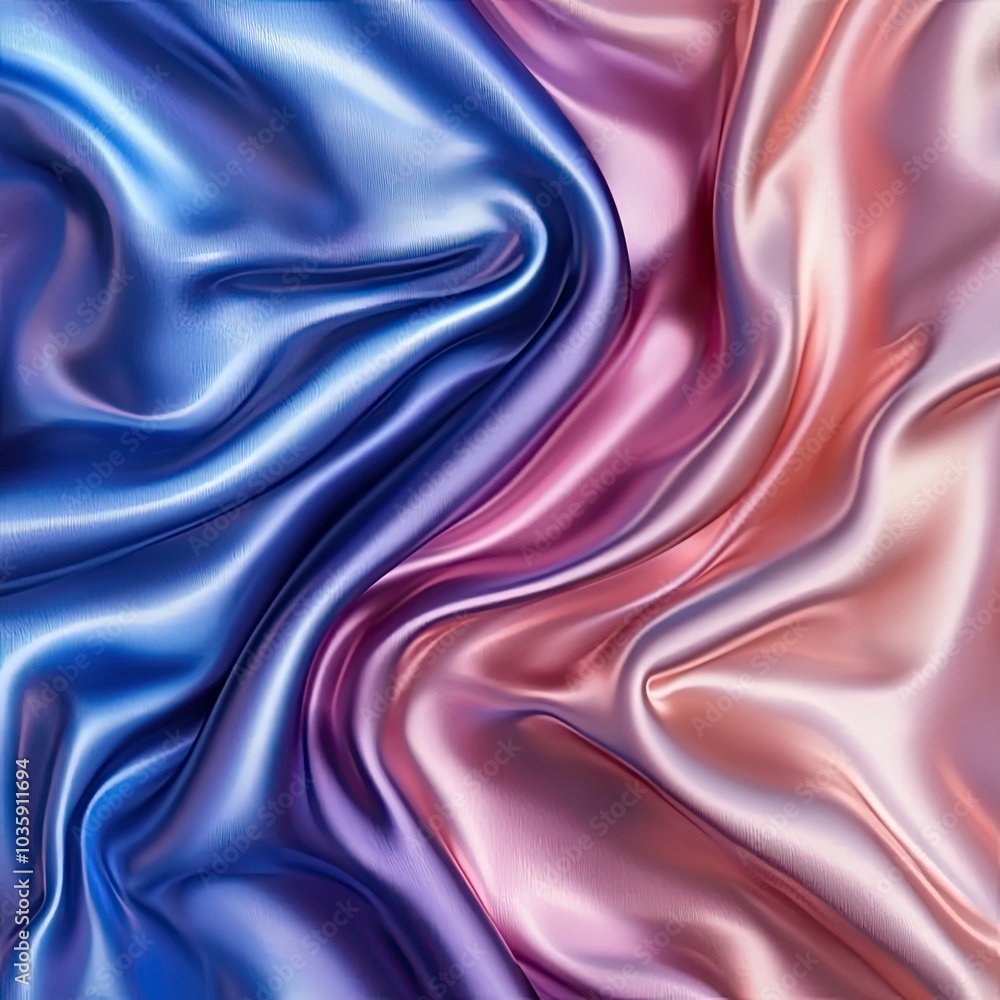 Obraz premium Blurred Smooth Satin Fabric Background (Different Tones)