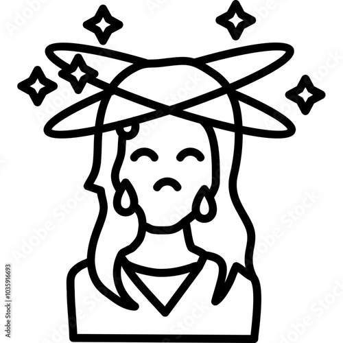 Dizziness Icon