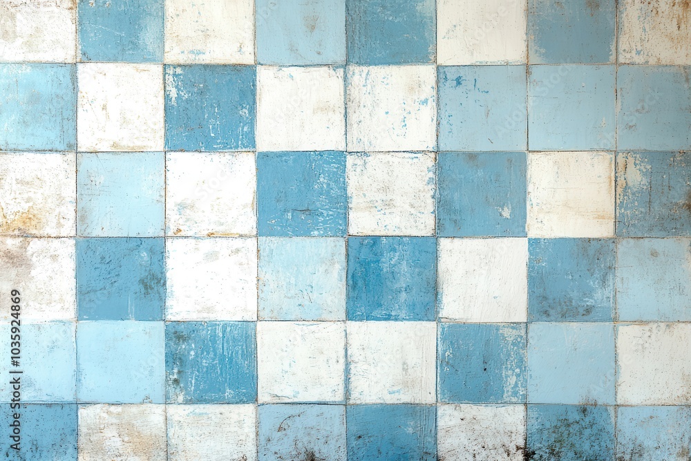 Light blue and white grid design backdrop for walls Light blue and white grid design backdrop for walls