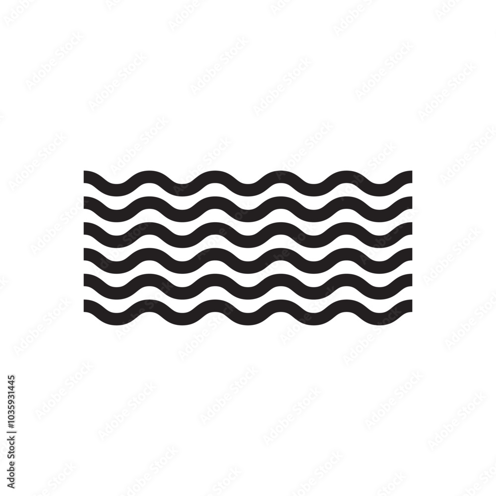 Water Wave Icon Water Wave Icon