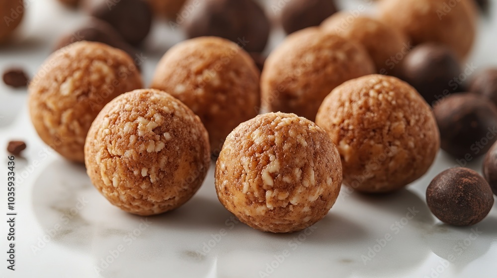 Savor healthy energy balls made with oats and nuts to satisfy your cravings! Savor healthy energy balls made with oats and nuts to satisfy your cravings!