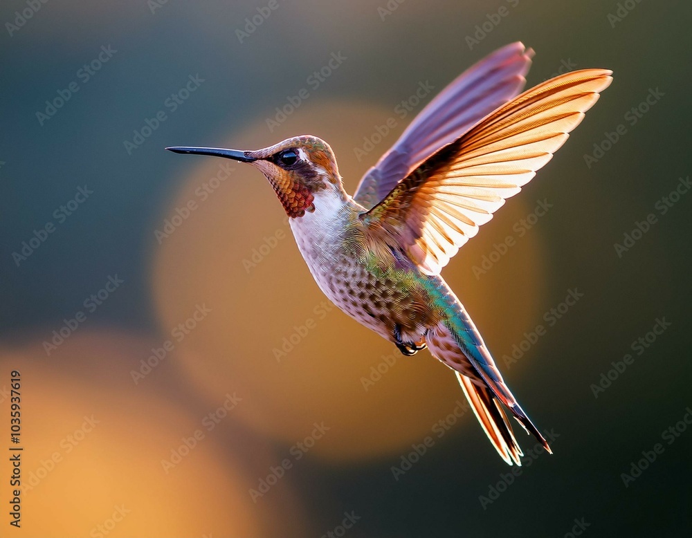 Fototapeta premium hummingbird in flight