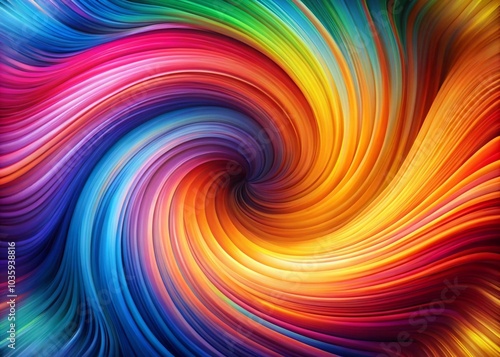 Colorful wavy swirl texture