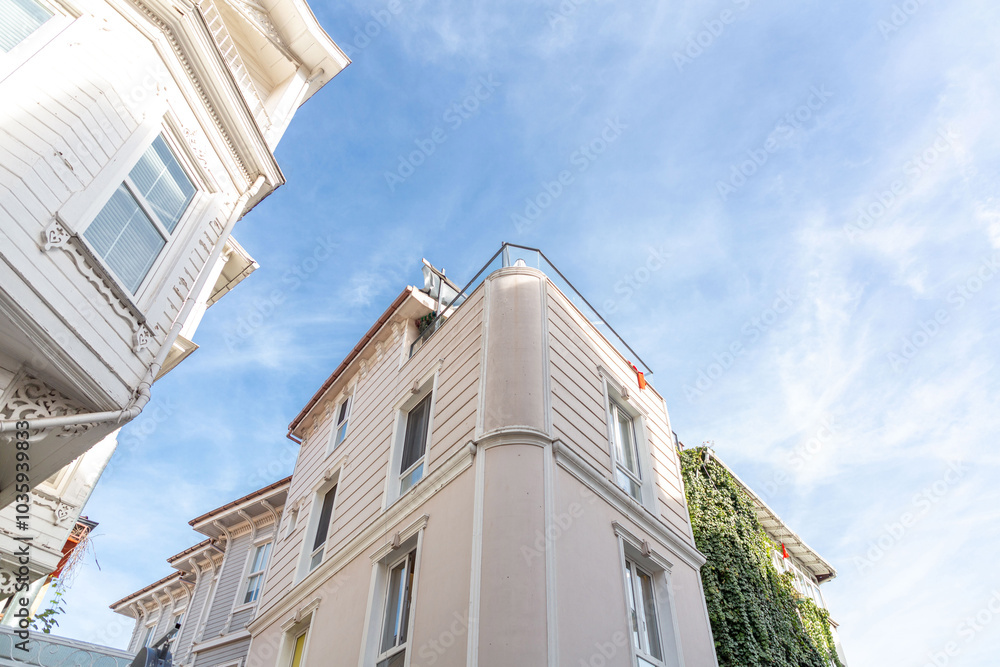 Historical streets of Arnavutkoy, an affluent district and a popular touristic spot in Besiktas, Istanbul, Turkiye Historical streets of Arnavutkoy, an affluent district and a popular touristic spot in Besiktas, Istanbul, Turkiye