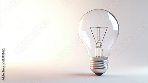 Conceptual idea on a clean isolated white background