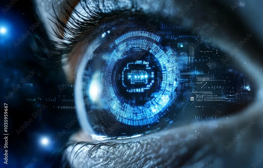 Holographic Representation of a Robotic Eye and Brain Holographic Representation of a Robotic Eye and Brain