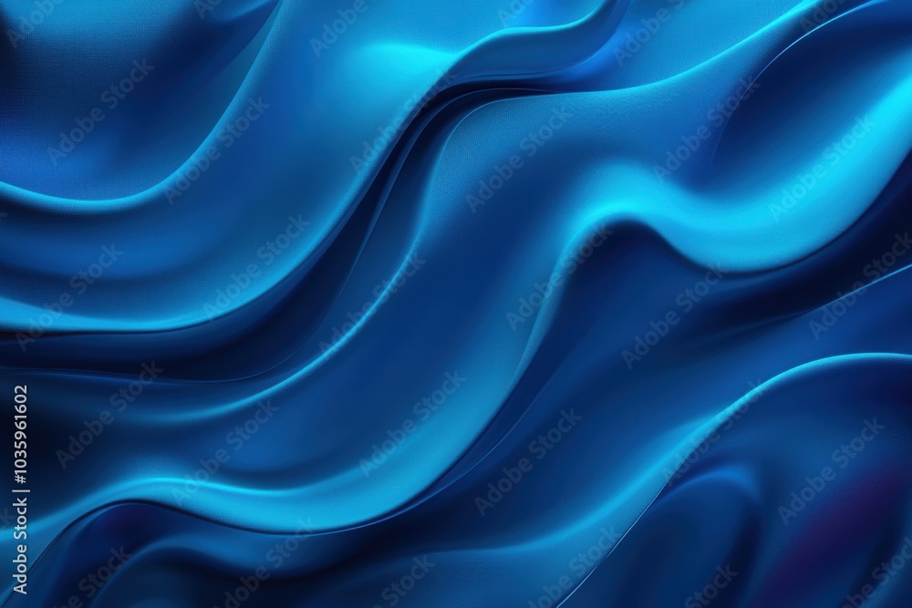 Obraz premium Bold azure backdrop featuring a unique gradient pattern