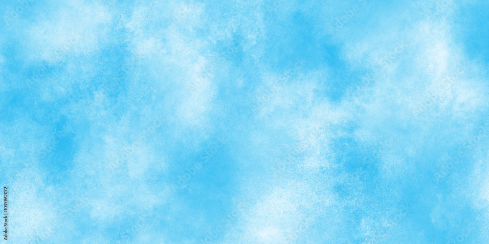 clouds in the blue sky with natural tiny clouds, abstract surface blue watercolor painting cloudy sky background, Watercolor illustration art abstract blue grunge paper texture background. clouds in the blue sky with natural tiny clouds, abstract surface blue watercolor painting cloudy sky background, Watercolor illustration art abstract blue grunge paper texture background.