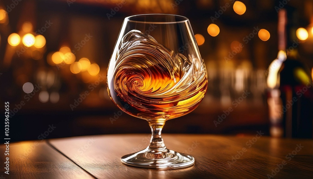 glass of cognac glass of cognac