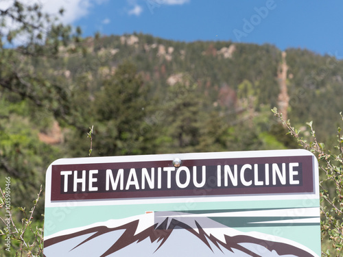 The manitou incline in Colorado