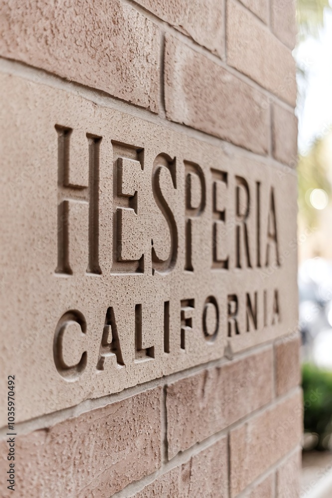 Fototapeta premium Hesperia California, Hesperia, California, Hesperia CA