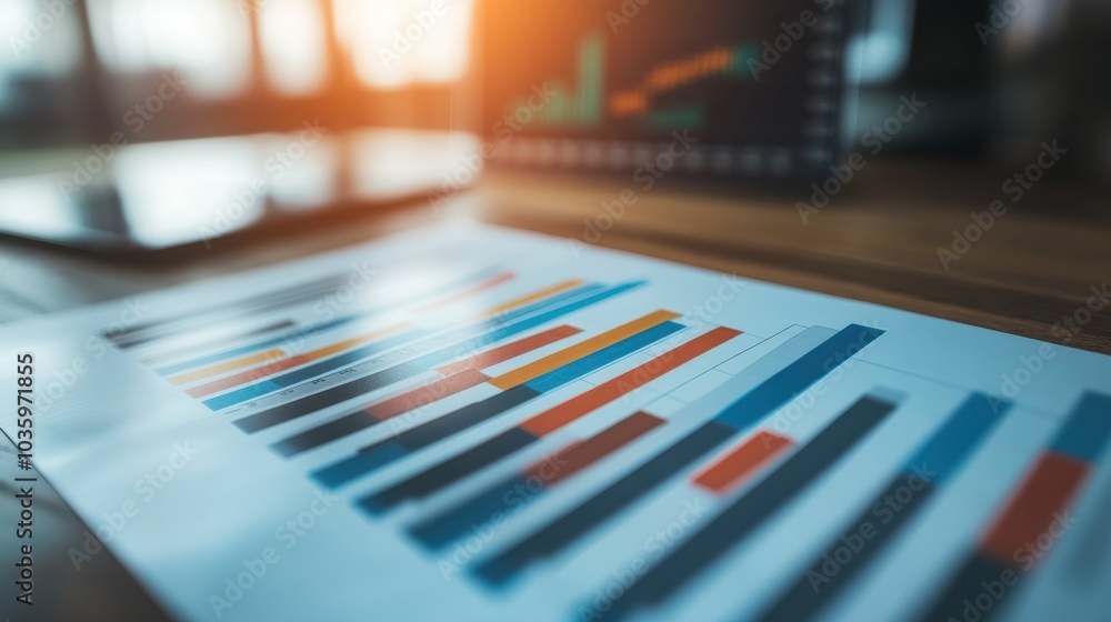 financial development in business showcasing increasing chart financial development in business showcasing increasing chart