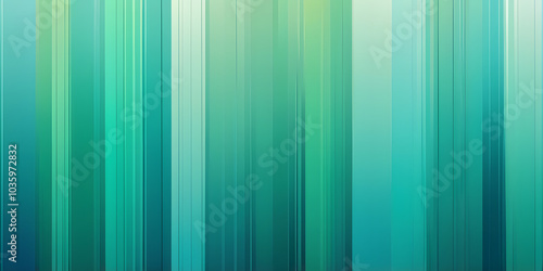 Teal and Mint Vertical Stripes Abstract Background 