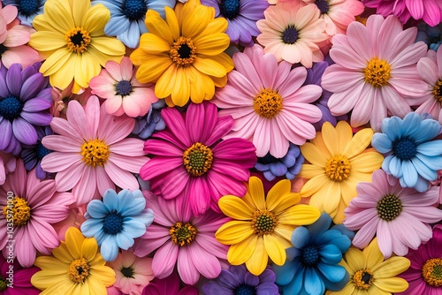 Colorful floral background