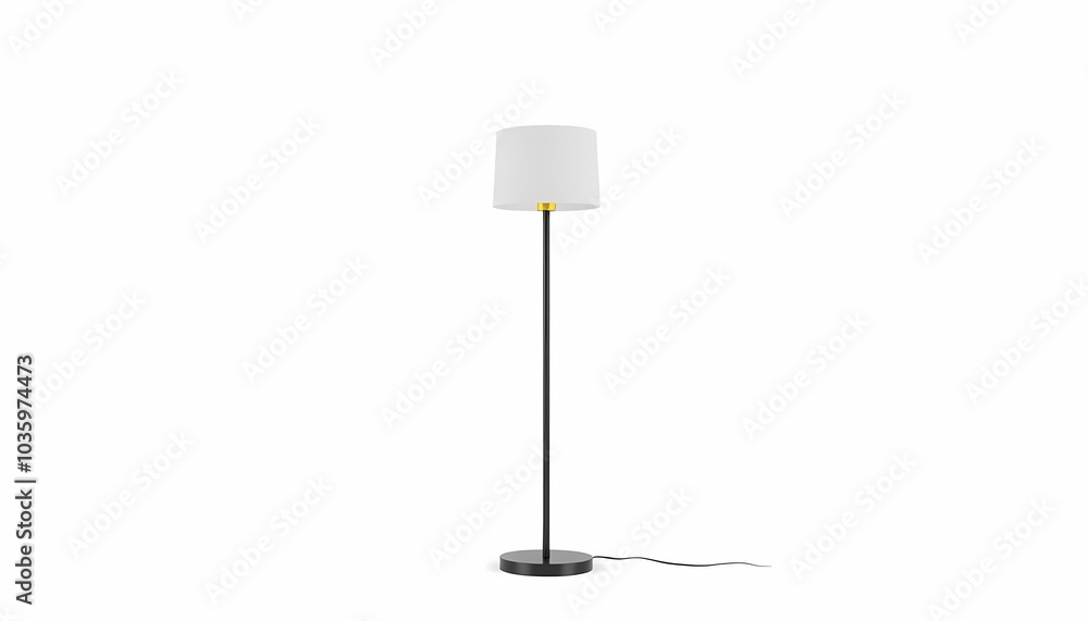 Standing Lamp Design Mockup Standing Lamp Design Mockup